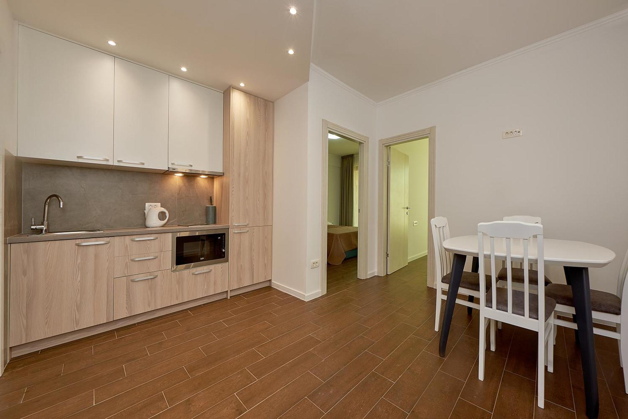 Adria Lux Apartmens 2 Sveti Stefan Buitenkant foto